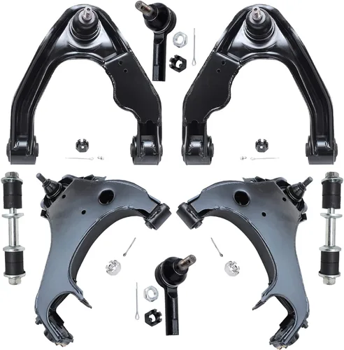 Vista 86 de Detroit Axle - Kit de suspensión frontal de 8 piezas para Chevy Silverado