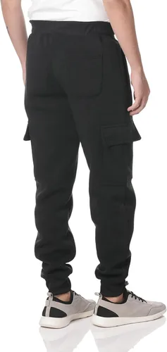 Vista 3 de Southpole Men's Active Fleece & Tech Woven Cargo Jogger Pants
