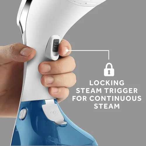 Vista 6 de Sunbeam Vapor de mano Power Steam, profesional, blanco/azul (paquete de 4)