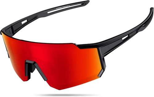 Vista 12 de Polarized Sports Sunglasses for Men Women Youth Baseball Running Cycling Driving Fishing Tennis Golf Motor TAC UV400 TR90