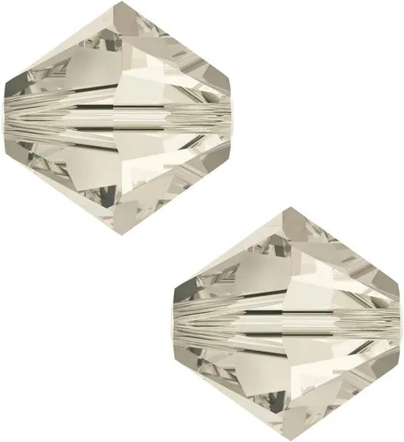 Vista 17 de Adabele - 200 cuentas de cristal bicono sueltas y facetadas pequeñas de 0.16 pulgadas, color ámbar, compatibles con cristales de Swarovski 5301/5328