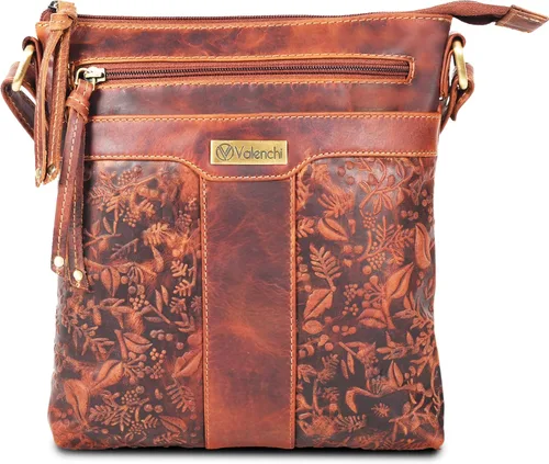 Vista 22 de VALENCHI Real Genuine Leather Women's Crossbody Purse/Bag With Adjustable Strap