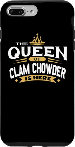 Vista 12 de iPhone 12 mini The Queen Of Clam Chowder Is Here Case
