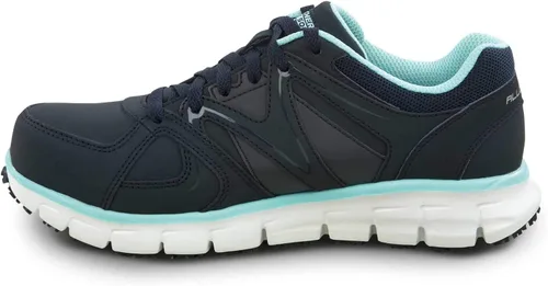 Vista 4 de Skechers Work Jackie - Mujer azul marino Aqua, punta de aleación de aluminio, EH, atlética