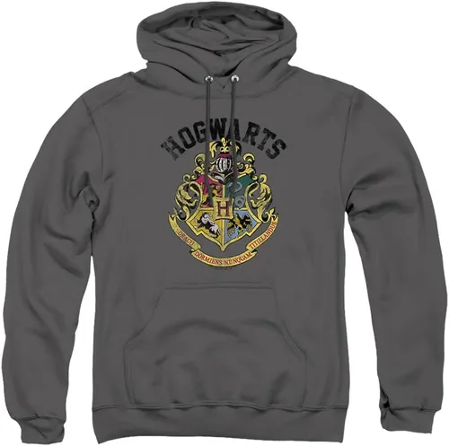 Vista 7 de Trevco Harry Potter Hogwarts Crest - Sudadera con capucha unisex para adultos Athletic Heather