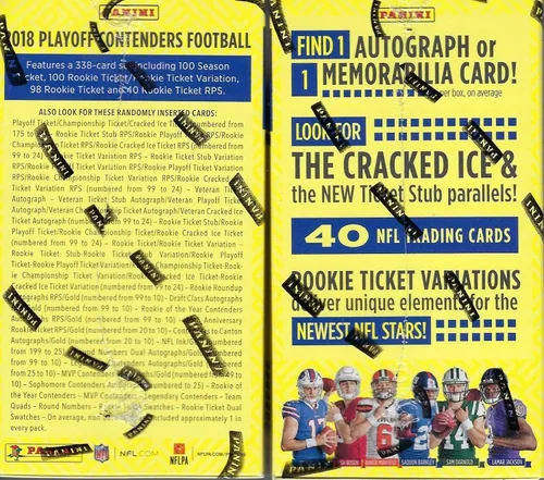 Vista 3 de Panini Contenders 2018 - Caja de lanzador de fútbol