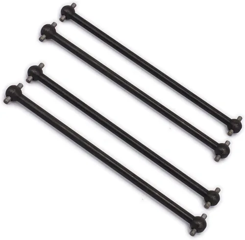 Vista 9 de Acero Metal RC Car Drive Eje Dogbone Longitud Total 2.402 in para 1/10 RC Hobby Modelo Coche HSP Wltoy Redcat 4PCS/Set