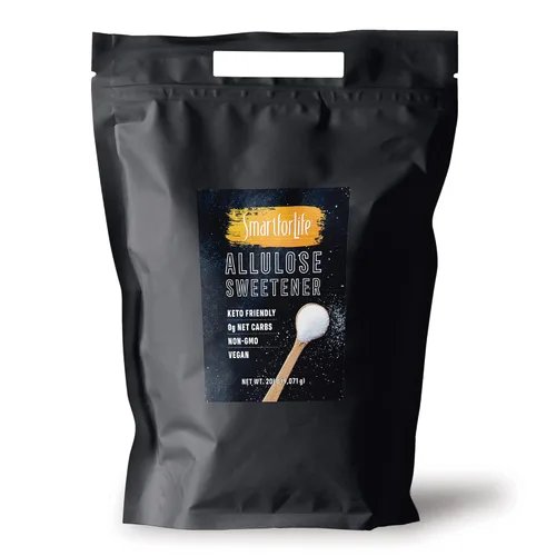 Vista 13 de Smart for Life Edulcorante de alulosa – Edulcorante keto cero carbohidratos netos, bajo en calorías, sustituto natural del azúcar cetogénico
