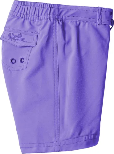 Vista 2 de UV SKINZ Pantalones cortos para niñas con protección solar UPF 50+ - Pantalones cortos forrados para niñas, pantalones cortos de natación para niñas