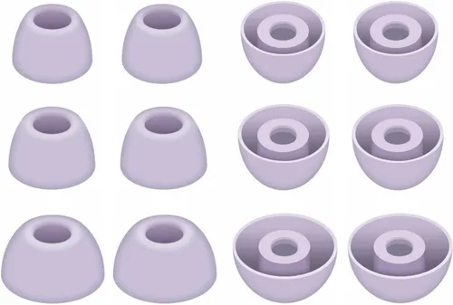 Vista 2 de ALXCD Eartips - Auriculares compatibles con Galaxy Buds 2 Pro SM-R510, S/M/L 6 pares de puntas de silicona suave, puntas de repuesto