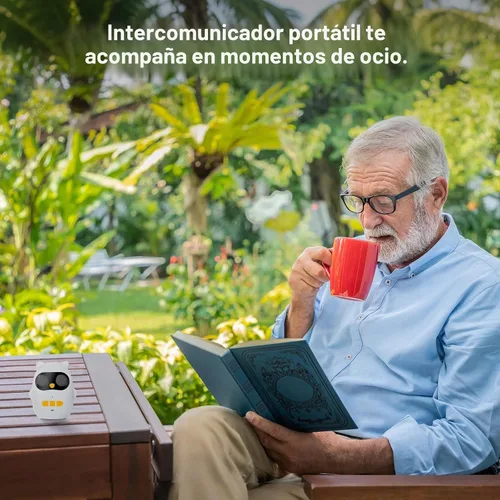 Vista 7 de Monitor de audio para bebés con batería recargable, walkie talkies para niños con conversación bidireccional y sonido claro, rango de 1000 pies