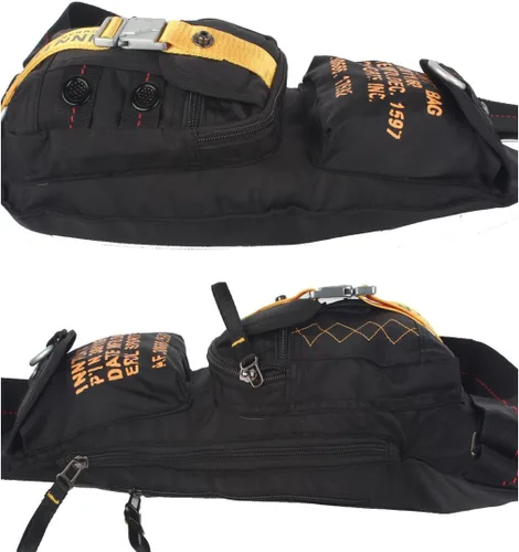 Vista 11 de Bolso bandolera de nailon, mochila pequeña, bolsa de hombro cruzada