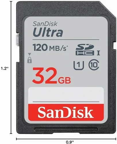 Vista 4 de SanDisk Paquete de 3 tarjetas de memoria Ultra SDHC UHS-I de 32 GB (3 x 32 GB) - SDSDUN4-032G-GN6IM [versión anterior]