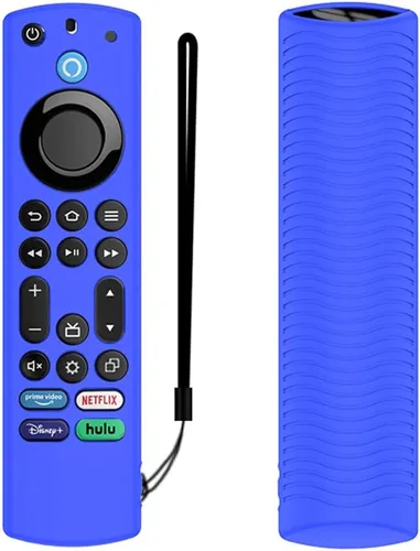Vista 16 de Funda para control remoto por voz compatible con Insignia Firetv Omni Negro