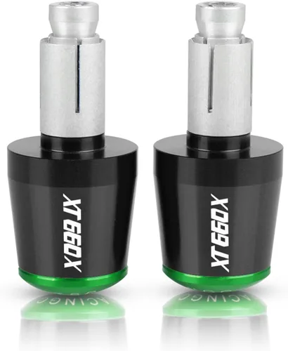 Vista 9 de Para XT660X 2004-2017 XT660 XT 660 X 660X 2005 7/8" 22MM Motocicletas Agarres Manillar Barra Extremo Tapón Tapón Perillas del manillar
