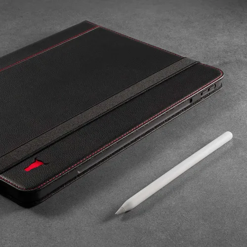 Vista 6 de TORRO Funda compatible con iPad Pro de 12.9 pulgadas de 6ª, 5ª y 4ª generación, funda de cuero genuino para iPad Pro de 12.9 2022 con función