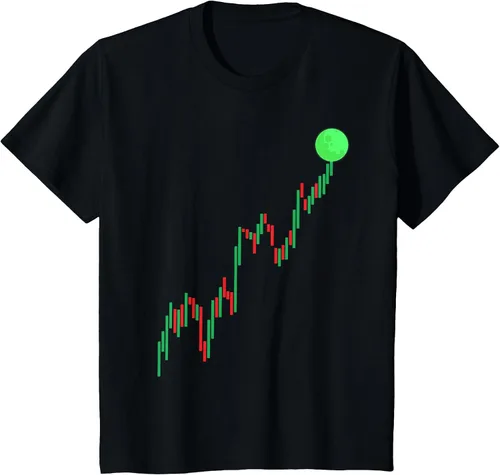 Vista 40 de Cute Stock Trading Design for Men Women Stock Market Trader T-Shirt Asphalt Grey