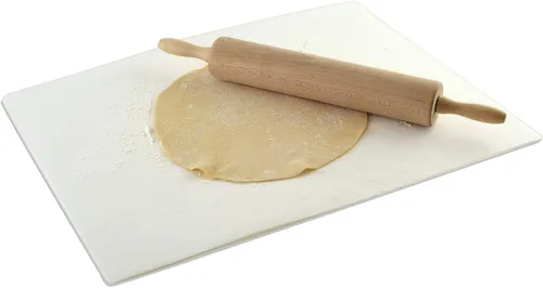 Vista 5 de Juego de 2 alfombrillas de plástico flexible para tabla de cortar de cocina, juego de 2 alfombrillas transparentes (2)