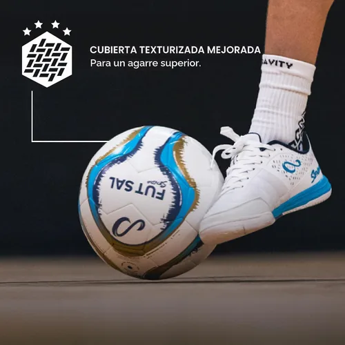 Vista 3 de Senda Vitoria Premium Match Pelota de Futsal, Certificada de Comercio Justo