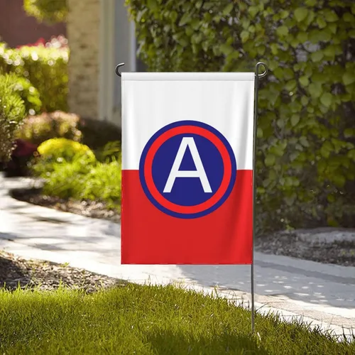 Vista 2 de Flag of United States Army Central Garden Flag 12.5"x18" Inch Double Sided Garden Flags Home Lawn Outdoor Decor Flags Party Banner Welcome Flag