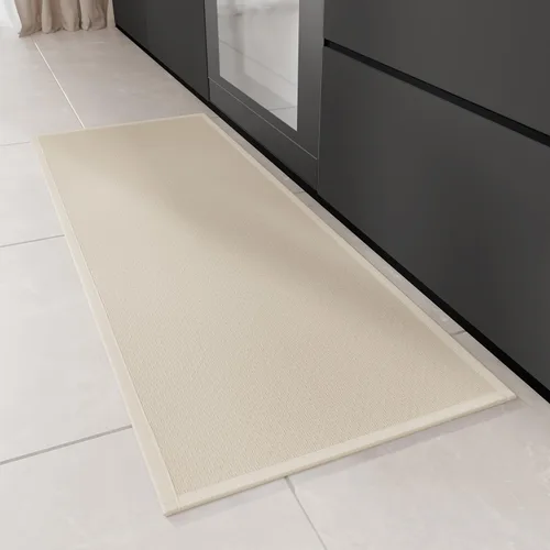 Vista 10 de Hargiis Alfombra de cocina de goma antideslizante, lavable, absorbente para piso, lavable a máquina, para frente del fregadero, puerta, lavandería