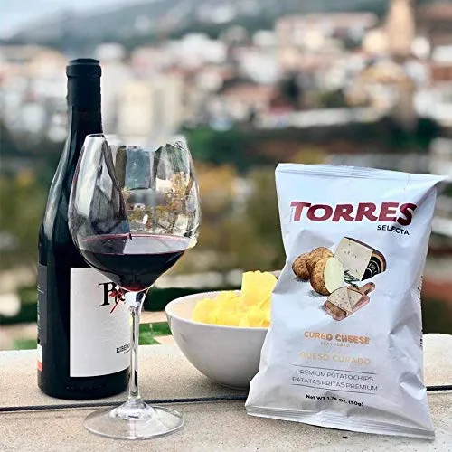 Vista 2 de Torre s - Papas fritas de queso curado 1.76oz (50g) - 1 bolsa