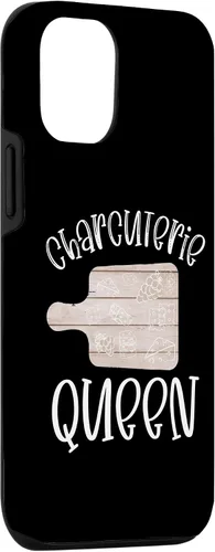 Vista 3 de Funda para iPhone 15 Charcutería Queen para mujer Charcutería Board Hostess Case