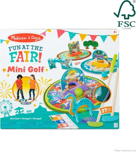 Vista 6 de ¡Diversión en la feria! Set de juego de minigolf