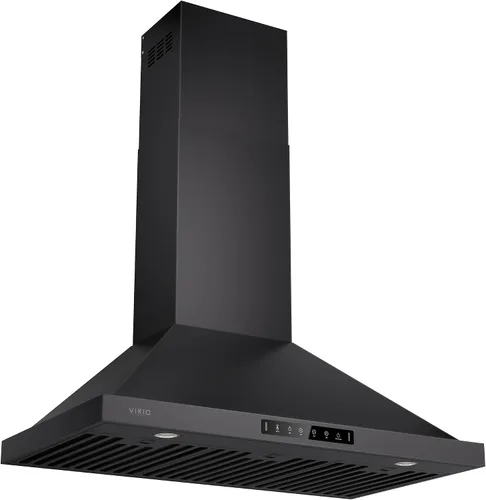 Vista 10 de VIKIO HOME Campana extractora profesional de 30 pulgadas para montaje en pared, 980 CFM, panel directo de 3 velocidades con control por gestos