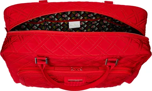 Vista 5 de Vera Bradley Bolsa de viaje de microfibra para mujer color negro clásico talla única L