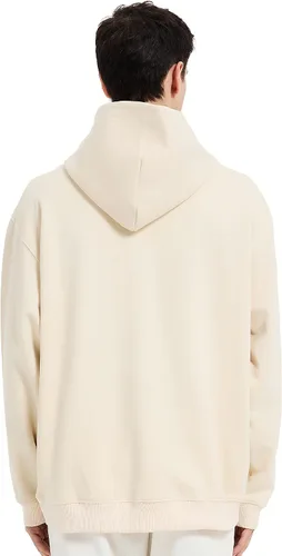 Vista 5 de Sudaderas para mujeres y hombres, sudadera con capucha de forro polar con textos, sudaderas novedosas y casuales