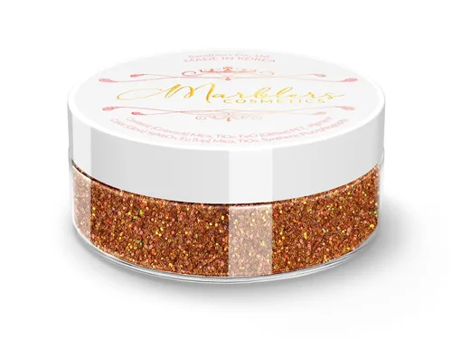 Vista 204 de MARBLERS Polvo de mica natural grueso [perla azul acero] 0.11 onzas (0.11 oz) altamente pigmentado no tóxico, vegano, libre de crueldad animal