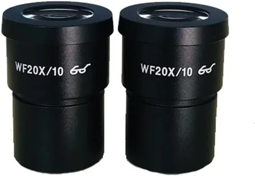 Vista 3 de WF10X/0.787 in WF20X/0.394 in WF15X/0.591 in Ocular gran angular ocular ocular alto para microscopio estéreo microscopio trinocular/binocular