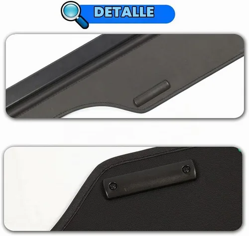 Vista 4 de Cubierta de carga para Land Rover Discovery 3 LR3 2005-2008 2009 y para Discovery 4 LR4 2010-2015 2016 Accesorios Cubierta de seguridad retráctil