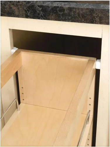Vista 6 de Rev-A-Shelf Organizador extraíble de gabinete con base de madera
