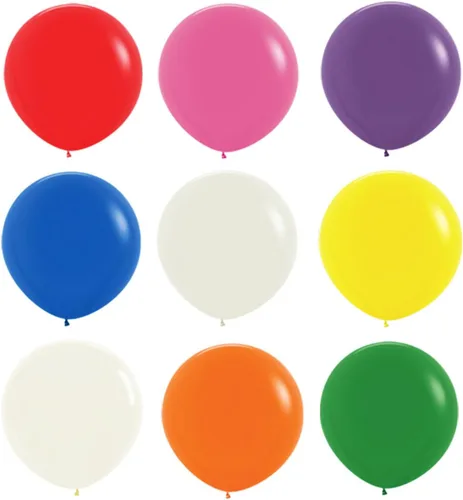 Vista 20 de Allydrew Globos de látex de 18 pulgadas (paquete de 10), color negro