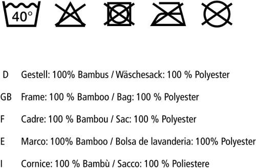 Vista 8 de Wenko Cesto Pongotodo Bahari, Bambú