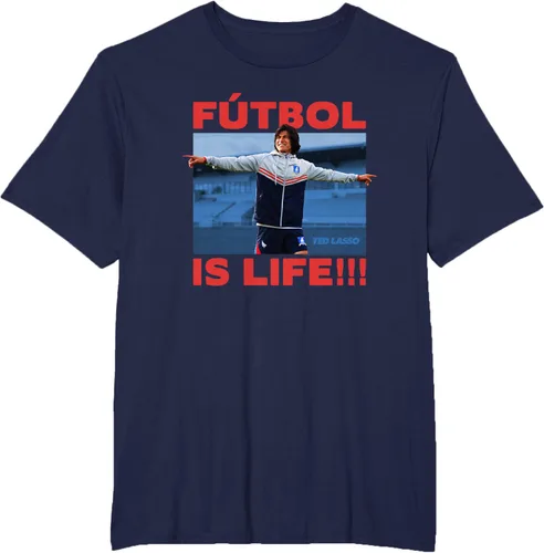 Vista 13 de Ted Lasso Dani Rojas Futbol is Life - Camiseta talla S Negro