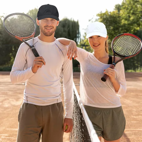 Vista 7 de Gorra de béisbol de malla de gran tamaño para hombres y mujeres, gorra de secado rápido, ajustable, ligera, para deportes al aire libre