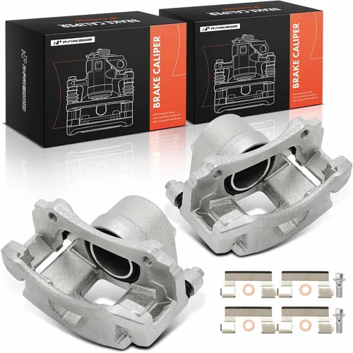 Vista 10 de A-Premium Conjunto de pinza de freno de disco con soporte compatible con modelos selectos de Buick, Chevy, Olds y Pontiac - Century, LeSabre