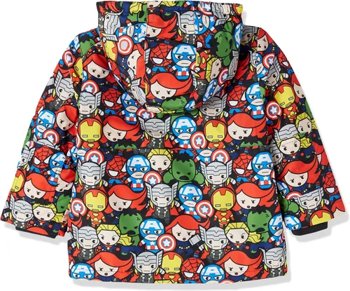 Vista 2 de Spotted Zebra Disney Marvel Abrigos acolchados cálidos de Star Wars para niños y niños pequeños