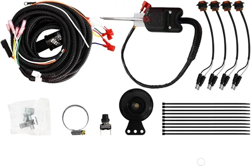 Vista 2 de SuperATV Kit de señal de giro para Polaris Ranger XP 570 (PRO-FIT Cab) / Crew (2015-2016) Con interruptor de columna de dirección y bocina