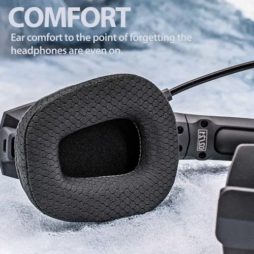 Vista 4 de B450-XT B550-XT Kit de almohadillas de repuesto compatibles con auriculares B450-XT B550XT I B450 B550 XT Accesorios (malla transpirable)