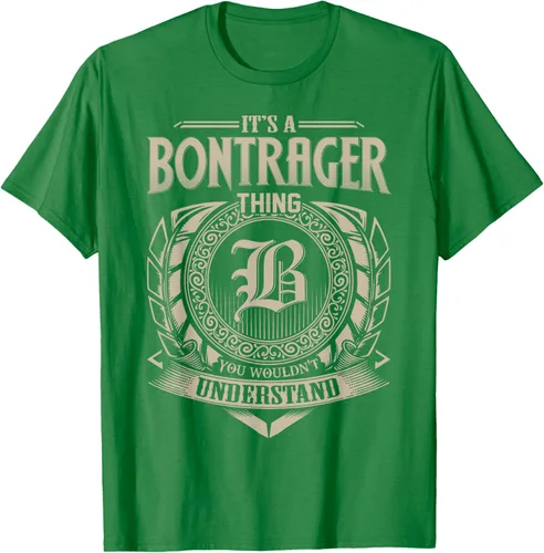 Vista 5 de Camiseta vintage It's A BONTRAGER Thing You Wouldn't Understand Name, Negro