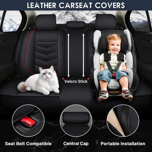 Vista 5 de Funda de asiento de auto para Buick Encore GX 2020-2025, duradera, resistente al desgaste, impermeable, funda de cojín para vehículo, transpirable