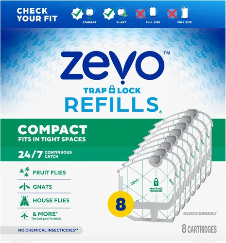 Vista 10 de Zevo Trampa compacta para insectos voladores para mosquitos y moscas
