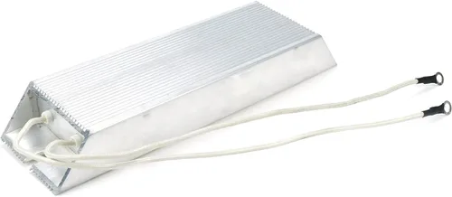 Vista 12 de 100W 8 Ohm Aluminio Vivienda Wirewound Frenado Resistencia Soldadura Lug Silver ToneTerminals