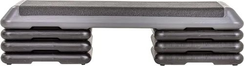 Vista 10 de La Plataforma de Ejercicio STEP Original, Escalón de Tamaño de Gimnasio para Ejercicio en Casa con 4 Elevadores Apilables para Ajustes de Altura