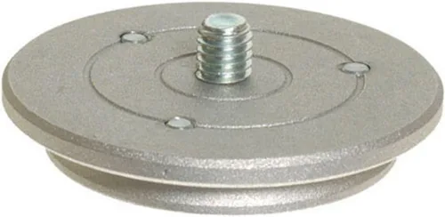 Vista 2 de Manfrotto Placa de montaje de conexión rápida para 3263, 0.512 in (repuesto) (#3264L)