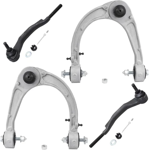 Vista 180 de Detroit Axle - Barras estabilizadoras de brazos de control delanteros 4WD para Ford 2005-2008 F-150 Lincoln Mark LT, 2 brazos de control superiores